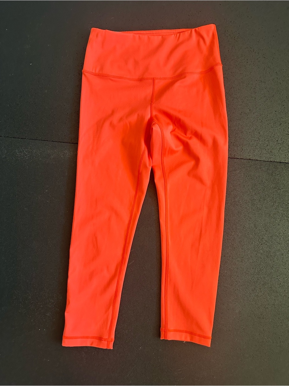 Zella women’s Orange High-Waist Performance Leggings